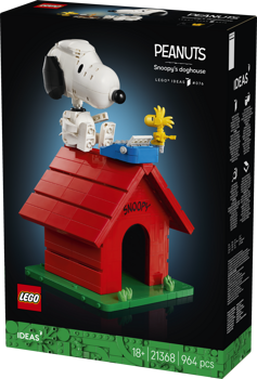 LEGO&reg; Ideas Peanuts: Snoopy&rsquo;s Doghouse (21368)