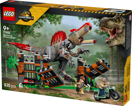 LEGO&reg; Jurassic World Spinosaurus Dinosaur Escape (77982)