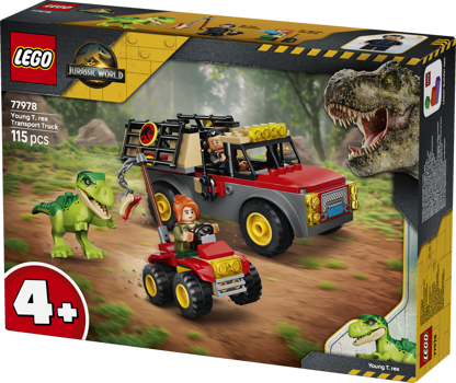 LEGO&reg; Jurassic World Young T. rex Transport Truck (77978)