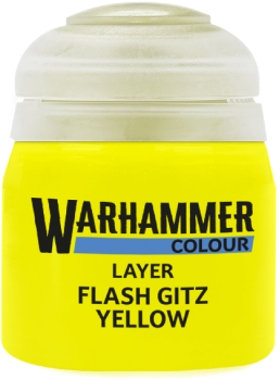 Warhammer Paints Layer : Flash Gitz Yellow