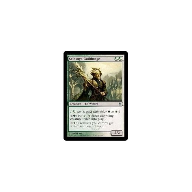 Magic the Gathering [056] RAVNICA: CITY OF GUILDS Single Card - 252/306 :  Selesnya Guildmage | Chaos Cards