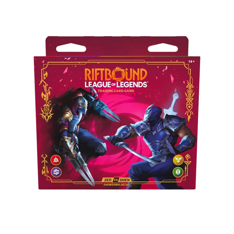 Riftbound: League of Legends TCG Vendetta Showdown Deck Zed Vs Shen