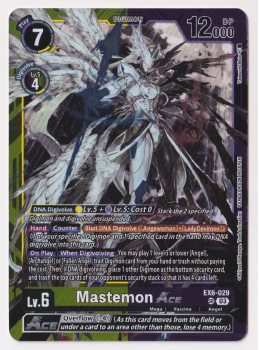 Mastemon ACE (ALTERNATIVE ART) single card from Digimon