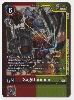 Sagittarimon (ALTERNATIVE ART) single card from Digimon