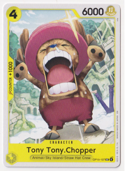 Tony Tony.Chopper single card from One Piece Trading Card Game
