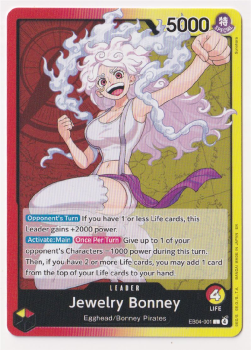 Jewelry Bonney single card from One Piece Trading Card Game