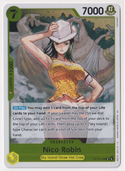 Nico Robin single card from One Piece Trading Card Game