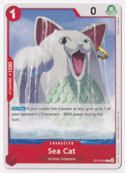 Sea Cat single card from One Piece Trading Card Game