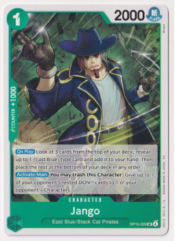 Jango single card from One Piece Trading Card Game