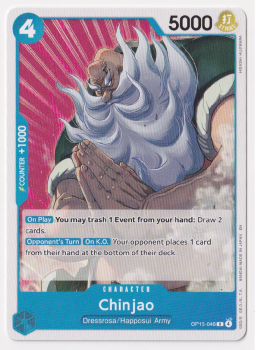 Chinjao single card from One Piece Trading Card Game