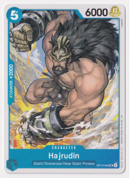 Hajrudin single card from One Piece Trading Card Game