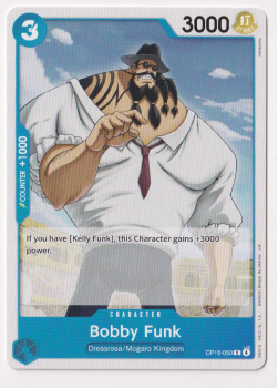Bobby Funk single card from One Piece Trading Card Game