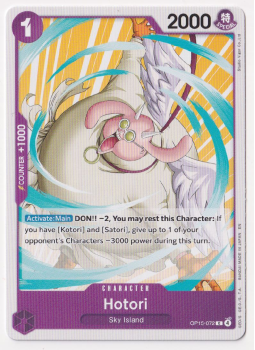 Hotori single card from One Piece Trading Card Game