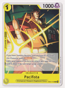 Pacifista single card from One Piece Trading Card Game
