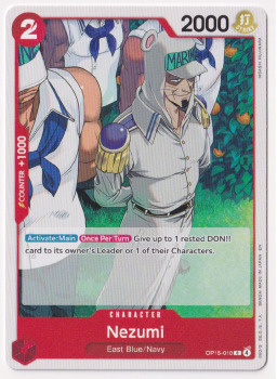 Nezumi single card from One Piece Trading Card Game
