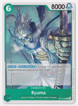 Ryuma single card from One Piece Trading Card Game