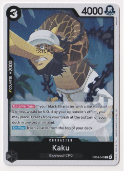 Kaku single card from One Piece Trading Card Game