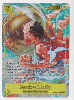 Monkey.D.Luffy (ALTERNATE ART) single card from One Piece Trading Card Game