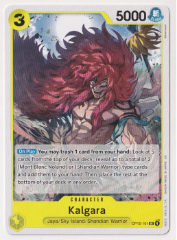Kalgara single card from One Piece Trading Card Game