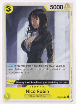 Nico Robin single card from One Piece Trading Card Game