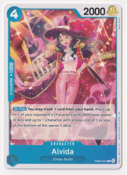 Alvida single card from One Piece Trading Card Game