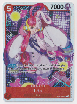 Uta single card from One Piece Trading Card Game