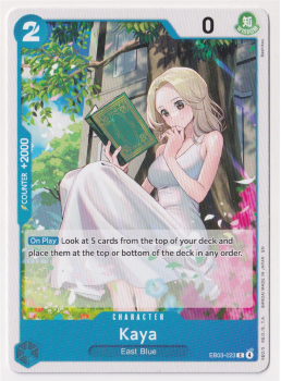 Kaya single card from One Piece Trading Card Game