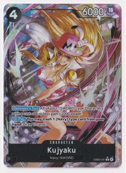 Kujyaku (ALTERNATE ART) single card from One Piece Trading Card Game