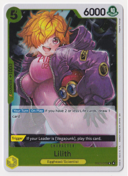 Lilith single card from One Piece Trading Card Game