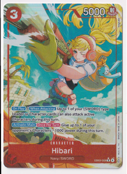 Hibari (ALTERNATE ART) single card from One Piece Trading Card Game