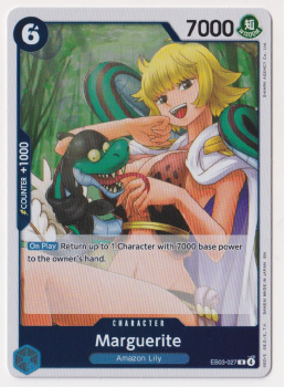 Marguerite single card from One Piece Trading Card Game