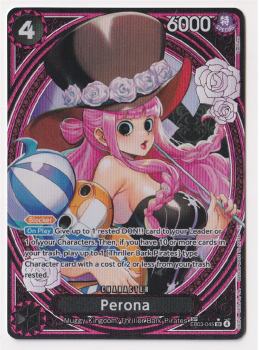 Perona (SP ALTERNATE ART) single card from One Piece Trading Card Game