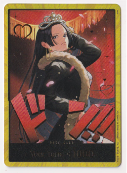 Boa (GOLD) DON!! Card single card from One Piece Trading Card Game