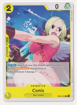 Conis single card from One Piece Trading Card Game