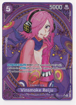 Vinsmoke Reiju (SP ALTERNATE ART) single card from One Piece Trading Card Game