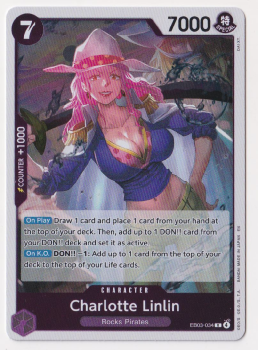 Charlotte Linlin single card from One Piece Trading Card Game