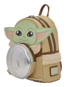 Loungefly - Star Wars The Mandalorian Grogu & Anzellan Mini Backpack - Image 4