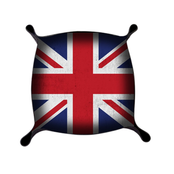 UK Flag Dice Tray