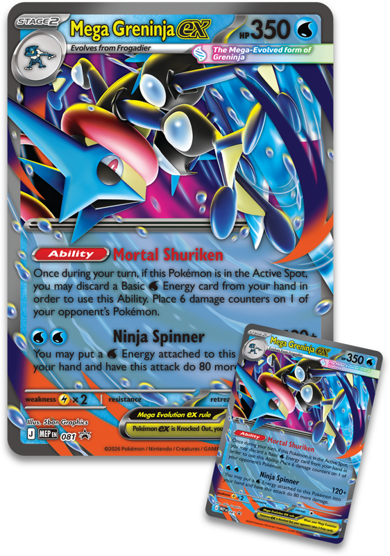 Pokemon Mega Greninja EX Premium Collection | Pokemon Boxes
