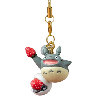 Strap Totoro Strawberry Daifuku sweet - My Neighbor Totoro