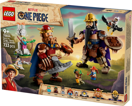 LEGO&reg; ONE PIECE Dorry vs. Brogy &ndash; Giants of Little Garden (75644)