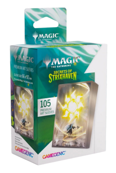 Gamegenic Magic the Gathering: Secrets of Strixhaven Standard Sleeves Plains