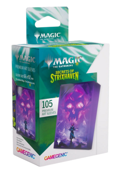 Gamegenic Magic the Gathering: Secrets of Strixhaven Standard Sleeves Swamp