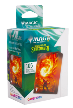 Gamegenic Magic the Gathering: Secrets of Strixhaven Standard Sleeves Mountain
