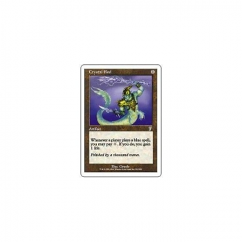 Crystal Rod : SEVENTH EDITION 291/350 - Magic the Gathering Single Card
