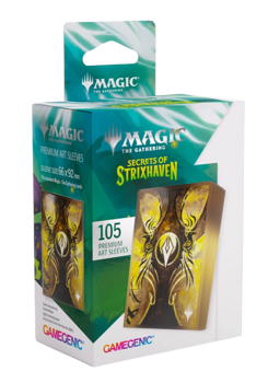 Gamegenic Magic the Gathering: Secrets of Strixhaven Standard Sleeves Silverquill