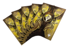 Gamegenic Magic the Gathering: Secrets of Strixhaven Standard Sleeves Silverquill - Image 2