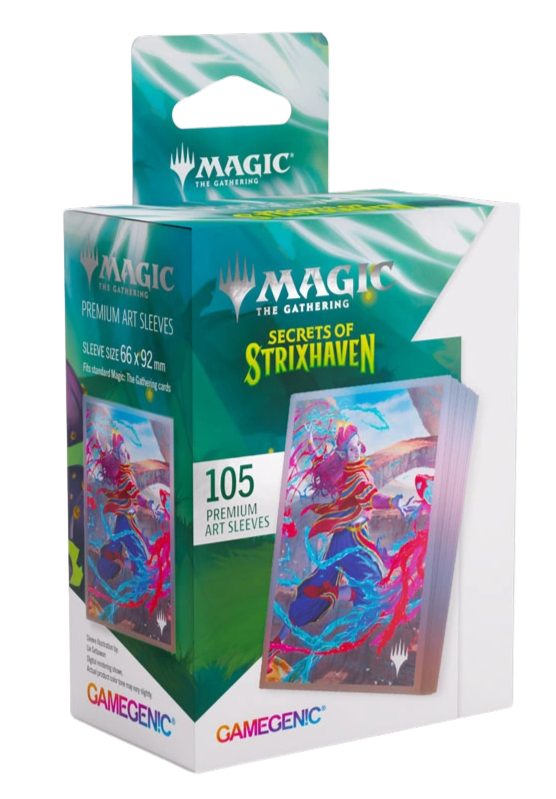 prismari card sleeves Strixhaven Galazeth Prismari Standard Deck Protector Sleeves (100ct) for  Magic: The Gathering main image 0