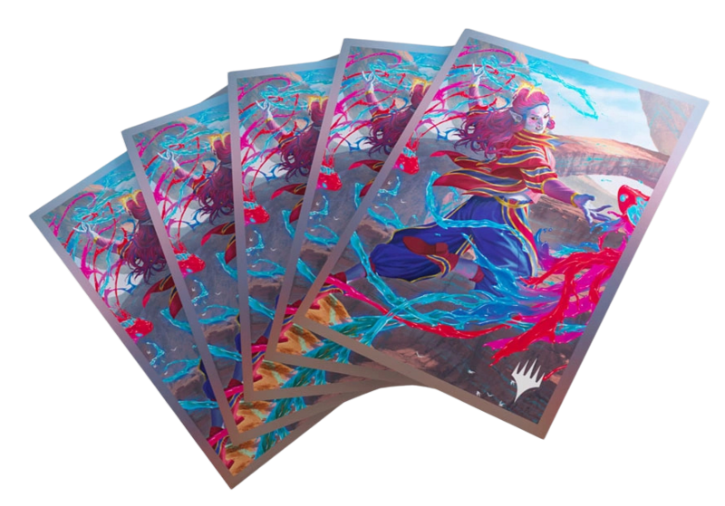 Gamegenic Magic the Gathering: Secrets of Strixhaven Standard Sleeves Prismari Gamegenic Magic the Gathering: Secrets of Strixhaven Standard Sleeves Prismari