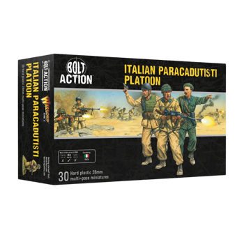 Bolt Action 3rd Edition Italian Paracadutisti Platoon